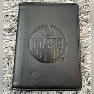 Spector & Co. Vanguard Edmonton Oilers RFID Passport Holder - Black